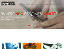 Tablet Screenshot of ideatics.com